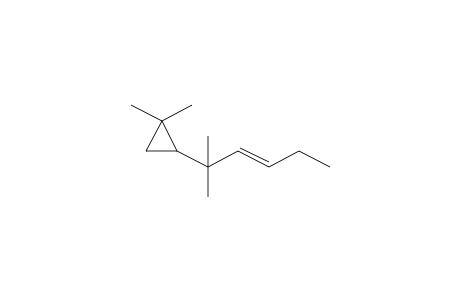 2-[(2E)-1,1-Dimethyl-2-pentenyl]-1,1-dimethylcyclopropane