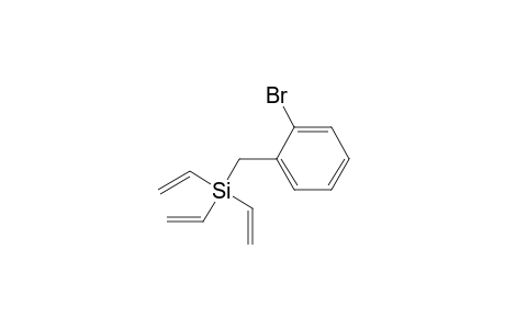 [(2'-Bromophenyl)methyl]-triethenylsilane