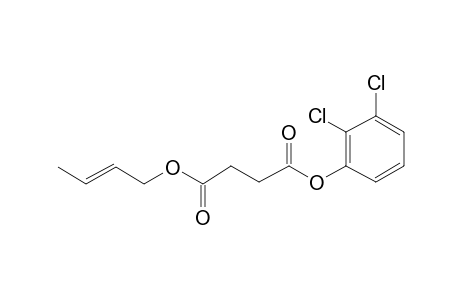 Succinic acid, 2,3-dichlorophenyl but-2-en-1-yl ester