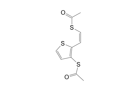 (Z)/(E)-3-Acetylthio-2-(acetylthiovinyl)thiophene