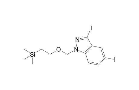 2-[(3,5-diiodo-1-indazolyl)methoxy]ethyl-trimethylsilane