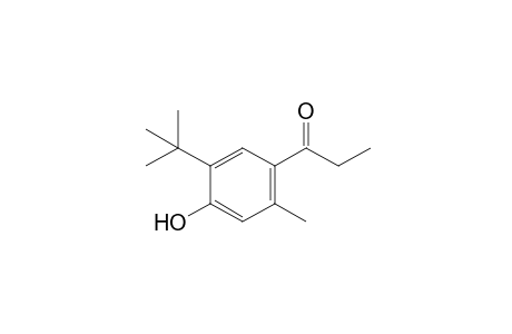 5'-tert-butyl-4'-hydroxy-2'-methylpropiophenone