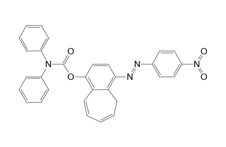 1-(diphenylcarbamoyloxy)-4-(4-nitrophenylazo)-5H-benzocycloheptene