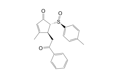 (4R / S)-3-Methyl-4-(benzoylmethyl)-5-[(S-methyl-S-tolyl)sulfinyl]-2-cyclopenten-1-one
