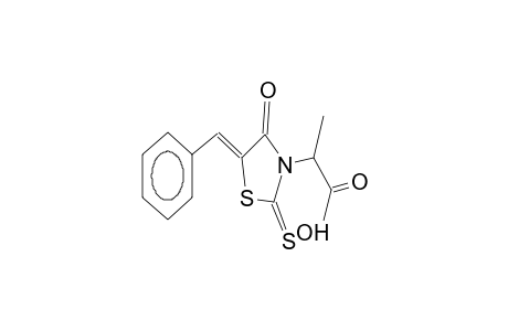 2-(5-BENZYLIDENE-4-OXO-2-THIOXO-THIOZOLIDENE-3-YL)-PROPANOIC-ACID