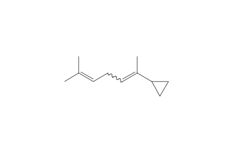 (E/Z)-1,5-dimethylhexa-1,4-dienylcyclopropane