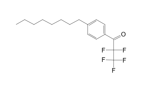 1-Propanone, 2,2,3,3,3-pentafluoro-1-(4-octylphenyl)-