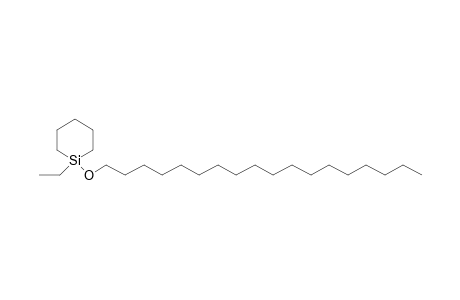 1-Ethyl-1-octadecyloxy-1-silacyclohexane