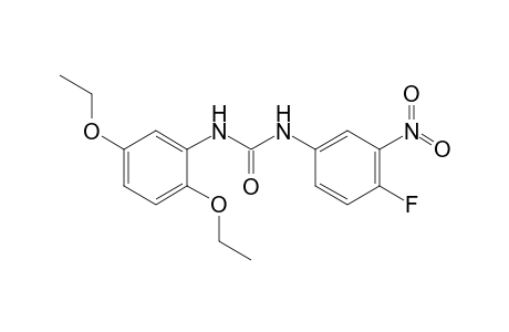 N-(2,5-diethoxyphenyl)-N'-(4-fluoro-3-nitrophenyl)urea