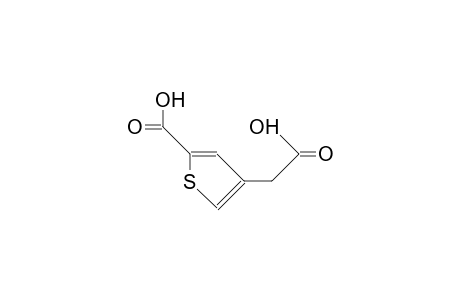 4-(Carboxymethyl)-2-thiophen-carboxylic-acid