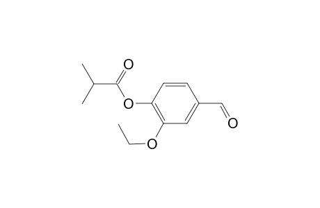 2-Ethoxy-4-formylphenyl 2-methylpropanoate