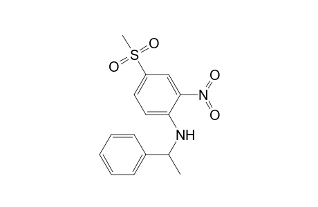 (4-Mesyl-2-nitro-phenyl)-(1-phenylethyl)amine