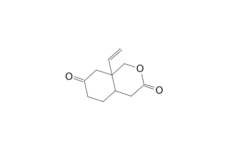 8A-Ethenyl-1,4,4A,5,6,8-hexahydro-2-benzopyran-3,7-dione