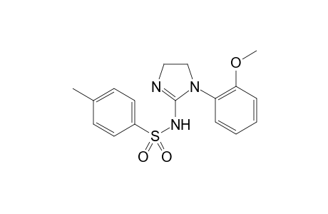 N-[1-(2-methoxyphenyl)-4,5-dihydroimidazol-2-yl]-4-methyl-benzenesulfonamide