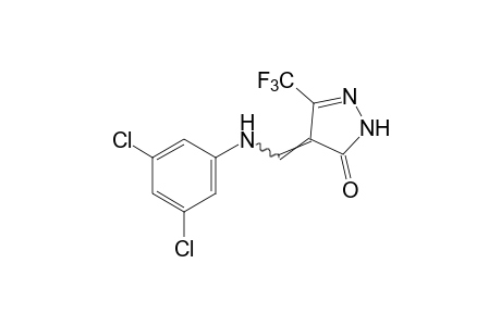 4-[(3,5-dichloroanilino)methylene]-3-(trifluoromethyl)-2-pyrazolin-5-one