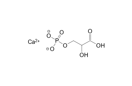 D-GLYCERIC ACID, 3-MONO(DIHYDROGEN PHOSPHATE) CALCIUM SALT