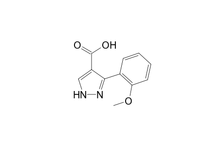 1H-Pyrazole-4-carboxylic acid, 3-(2-methoxyphenyl)-