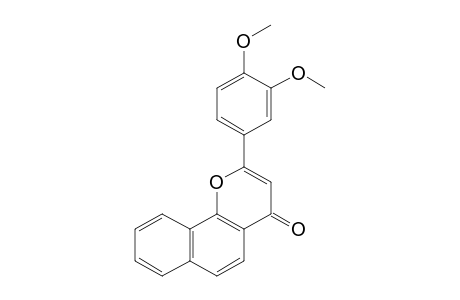 2-(3,4-dimethoxyphenyl)-4H-naphtho[1,2-b]pyran-4-one