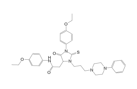 4-imidazolidineacetamide, N,1-bis(4-ethoxyphenyl)-5-oxo-3-[3-(4-phenyl-1-piperazinyl)propyl]-2-thioxo-