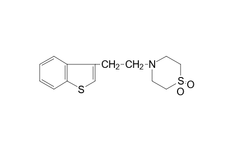 4-[2-(benzo[b]thien-3-yl)ethyl]thiomorpholine, 1,1-dioxide