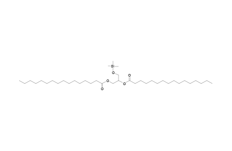 2-(Palmitoyloxy)-1-([(trimethylsilyl)oxy]methyl)ethyl palmitate