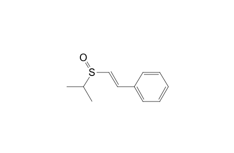 (E)-Isopropylsulfinyl-2-phenylethene