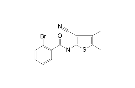 Benzamide, 2-bromo-N-(3-cyano-4,5-dimethylthien-2-yl)-