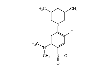 1-[5-(dimethylamino)-2-fluoro-4-nitrophenyl]-3,5-lupetidine