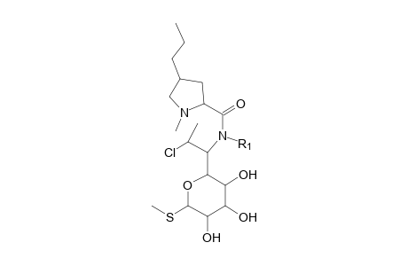 Clindamycine-M (glucuronide) isomer 2 MS2