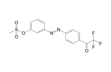 Methanesulfonic acid, 3-(4-trifluoroacetylphenylazo)phenyl ester
