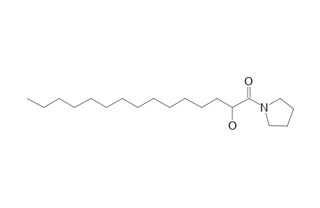 2-Hydroxy-pentadecanoic acid, pyrrolidide