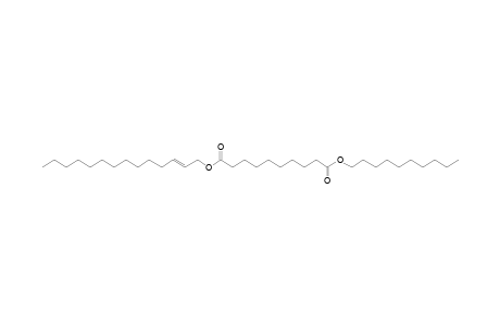 Sebacic acid, decyl tetradec-2-enyl ester