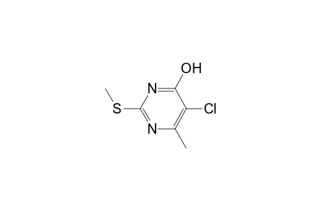 5-chloro-6-methyl-2-(merl}hylthio)-4(3H)-pyrimidinone