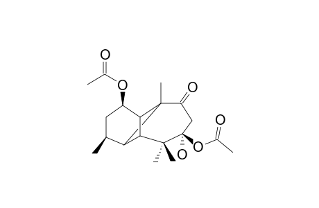 (1R,3S,4S,5S,7R,10R,11R)-1,7-Diacetyloxy-9-oxolongipinane