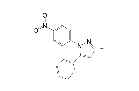 3-methyl-1-(4-nitrophenyl)-5-phenylpyrazole