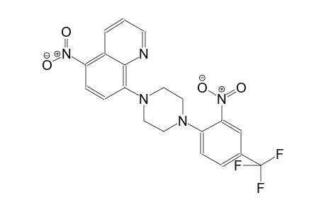 5-nitro-8-{4-[2-nitro-4-(trifluoromethyl)phenyl]-1-piperazinyl}quinoline