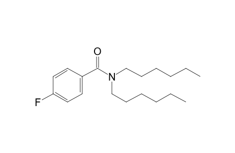 Benzamide, N,N-dihexyl-4-fluoro-