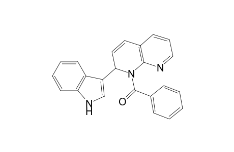 1-Benzoyl-2-(3-indolyl)-1,2-dihydro-1,8-naphthyridine