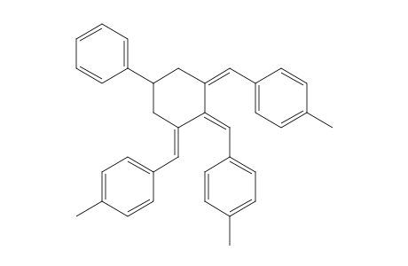 1,2,3-Tris(4-methylbenzylidene)-5-phenylcyclohexane