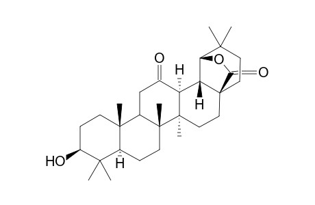 3.beta.-Hydroxy-12-oxo-13-H.alpha.-Olean-28,19.beta.-olide