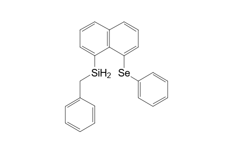 1-Phenylselanyl-8-phenylmethylsilylnaphthalene