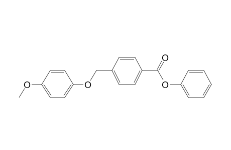 Benzoic acid, 4-(4-methoxyphenoxymethyl)-, phenyl ester