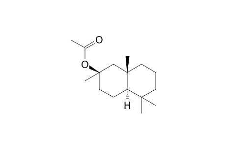 2,5,5,9beta-Tetramethyl-trans-2beta-decalyl acetate