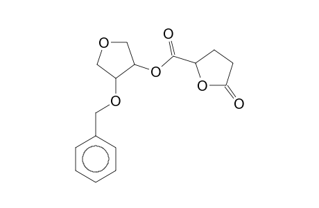 (4-benzyloxytetrahydrofuran-3-yl) 5-oxotetrahydrofuran-2-carboxylate