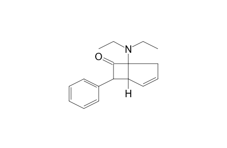 5-(diethylamino)-7-phenyl-6-bicyclo[3.2.0]hept-2-enone