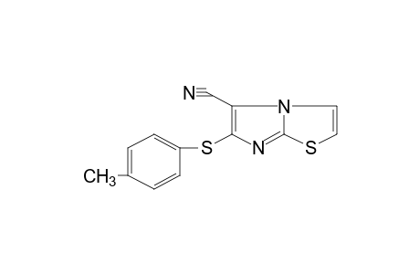 6-(p-TOLYLTHIO)IMIDAZO[2,1-b]THIAZOLE-5-CARBONITRILE