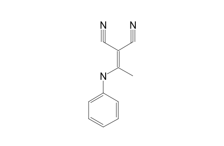 (1-anilinoethylidene)malonitrile