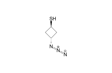 (trans)-1-Mercapto-3-azidocyclobutane