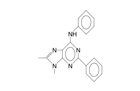 N,2-Diphenyl-8,9-dimethyl-9H-purin-6-amine