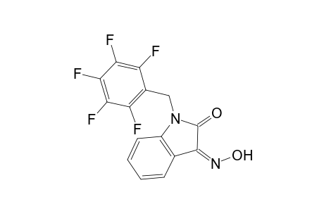 N-pentafluorobenzyl-isatine-3-oxime